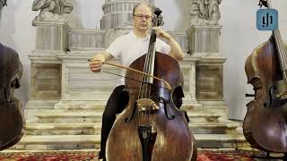 D Dragonetti Twelve Waltzes for Double Bass Solo No 3 Vivace Performed by Tobias Glöckler [upl. by Ahseenyt411]