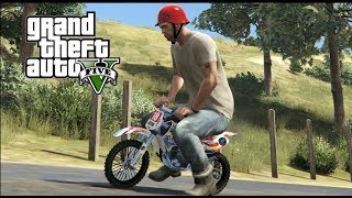 Pit Bike  Mini Moto 50cc Bikes Mod  GTA 5 [upl. by Corrinne]