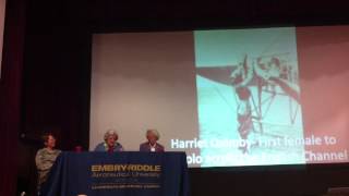 Womens History Month Lecture Honoree WWII ATA Pilot Eleanor Wadsworth [upl. by Zurc910]