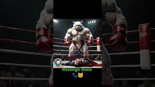 Revenge of dad 😭 white cat 🆚 Dr strange cat cats kitten catlover avengers trending shorts [upl. by Ahsilek]