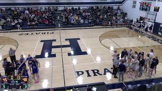 Hudson vs Gladbrook Reinbeck Varsity Girls Basketball [upl. by Abebi]