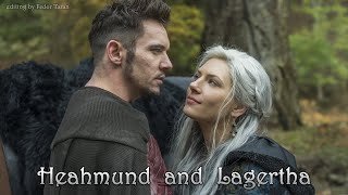 Heahmund and Lagertha Love story ❤️‍🔥 «Vikings» [upl. by Nylarahs]