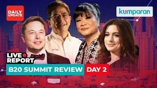 LIVE B20 Summit di Bali Pidato Elon Musk dan Jeff Bezos [upl. by Hgielac]