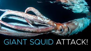 Scott Cassell Man vs Humboldt Squid [upl. by Eisele184]