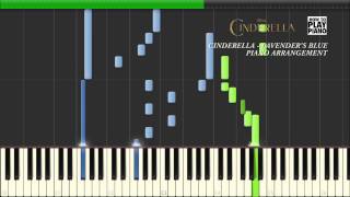 CINDERELLA 2015  LAVENDERS BLUE quotDILLY DILLYquot  SYNTHESIA PIANO ARRANGEMENT [upl. by Gabrielle]