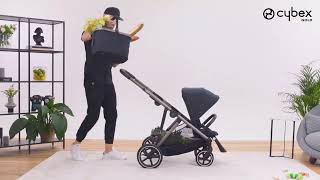 How to Set Up Your Gazelle S I Gazelle S Stroller I CYBEX [upl. by Froh683]