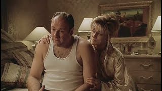 Tony And Carmela Talk About Junior And Livia  The Sopranos HD [upl. by Maccarthy131]