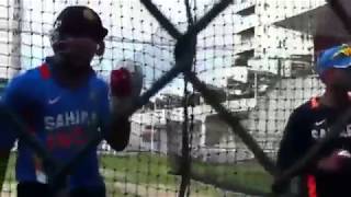 Rare Rohit Sharma amp Praveen Kumar abusing [upl. by Erlandson244]