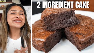 How to Make the Most Amazing amp Easiest Chocolate Cake of All Time with 2 Ingredients [upl. by Tanaka]