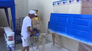 Graco TrueCoat Plus II Demo w Valspar 4000 [upl. by Irreg]