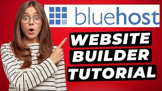 Bluehost Website Builder Tutorial 2024 🔥 Build A Website Step by Step [upl. by Lekkim839]