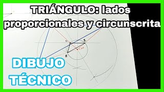 TRIÁNGULOS  lados proporcionales🔸🔶 y radio circunferencia circunscrita⭕ [upl. by Anabelle817]