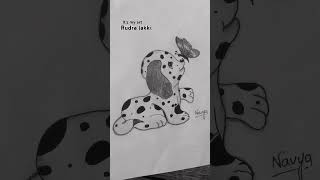 Cute puppy with butterfly drawing cutepuppy dogdrawing cute viralshorts rudralakki [upl. by Aun]