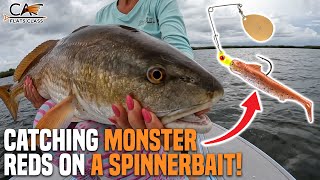 Catching Monster Reds On A Spinnerbait  Flats Class YouTube [upl. by Amato368]