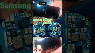 Samsung a12 display light problem solution 💯👍 warking mobilereapring shortsvideo viralvideo [upl. by Leggat]