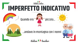 IMPERFETTO INDICATIVO  VERBS  Italian for Beginners [upl. by Olivie]