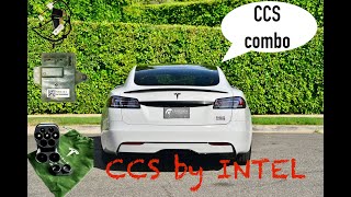 Установка Ретрофит CCS II intel Tesla S [upl. by Rufford223]