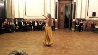 Terezie  bellydance and drum solo performance Liblice 2017 [upl. by Nnaylime514]