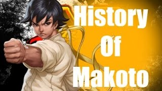 History Of Makoto Street Fighter V [upl. by Porche]