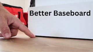 How to scribe baseboard to floor [upl. by Liamsi]