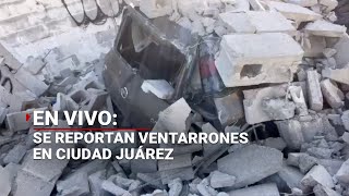 ENVIVO  Se reportan ventarrones de más de 80 kmh en Ciudad Juárez Chihuahua [upl. by Turrell81]