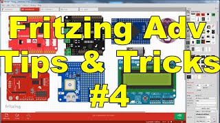 Fritzing Advanced Tips amp Tricks  pt4 [upl. by Laucsap]