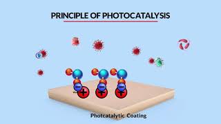 How Photocatalysis works with TiO2 [upl. by Ty]