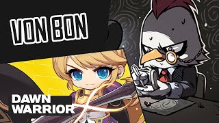 Maplestory M  CRA Vonbon dawnwarrior [upl. by Aerdnas165]