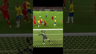 Thibaut Courtois Best Saves 😳shorts football [upl. by Ahsilek]