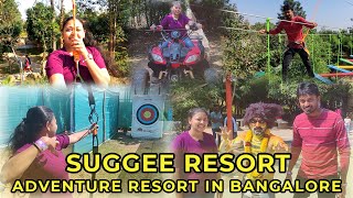 Suggee Resort Bangalore  Adventure Activities  Day Trip to Nature Retreat Resort  Amazing Food [upl. by Karlise]