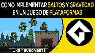 Implementando Saltos Y Gravedad  Como Hacer Un Juego De Plataformas En Game Maker Studio 2 [upl. by Eveneg]