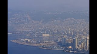 El impactante daño en Beirut por la explosión grabado desde un dron [upl. by Sibel275]