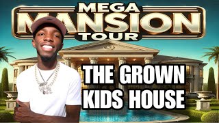 THE GROWN KIDS MEGA MANSION TOUR 🤯🔥 [upl. by Ketty]