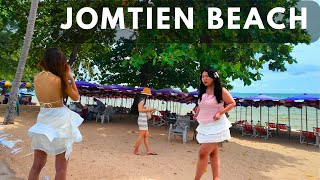 4K Walk along Jomtien Beach Pattaya Thailand 2024 [upl. by Mohammed]