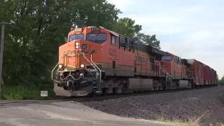 Trains of the BNSF Chillicothe Sub Part 3 [upl. by Monaco909]