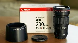 Awesome Affordable Telephoto Lens  Canon 200mm f28 L  For Mirrorless and DSLRs [upl. by Berners]