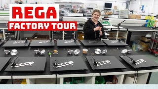 How Rega make their legendary turntables [upl. by Arratahs]