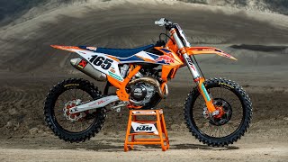 2020 KTM 450 SXF Factory Edition Launch  Racer X Films [upl. by Ahsinom]