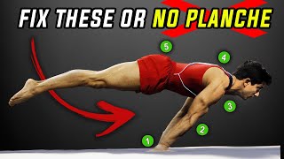 You’ll NEVER DO Planche Unless You Fix These 5 Things [upl. by Etnuhs]