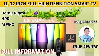 LG 32LQ6360psa Lg Tv Full information LG 32 Inch smart TVLG 32 Inch Full HD TV [upl. by Llednahc]