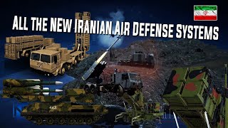 All the NEw Iranian Air Defense Systems and Their Threats to Israeli Aircraft [upl. by Uaeb423]