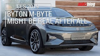 Byton MByte goes on sale in Q4 of 2019 [upl. by Tnairb643]