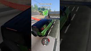 Car Brake Test vs crusher destroyer beamngdrive jcb beamng [upl. by Asiulairam]