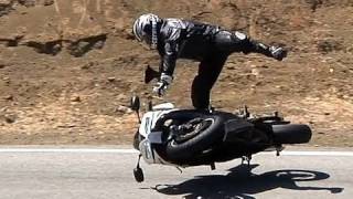 CBR1000 Highside Crash [upl. by Adle]