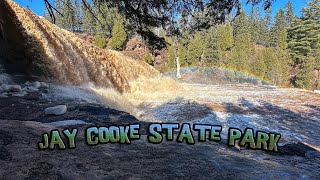 Gooseberry Falls State Park April 2023 [upl. by Lasser]