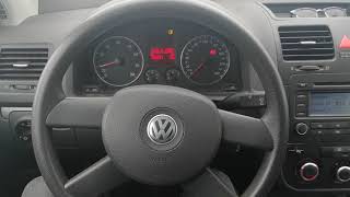 VW Golf mk5 V 16 FSI Cold Start [upl. by Faythe]