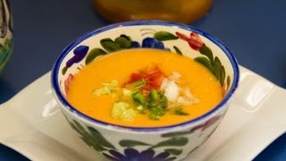 Receta de Gazpacho in English y Español [upl. by Grote]