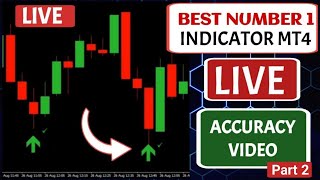 mt4 profitable indicator live accuracy video  no recalculate  non mtg and non repaint mr mt4 [upl. by Aronaele]