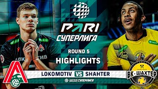 Lokomotiv vs Shahter  Round 5  Highlights  PARI SUPER LEAGUE 20232024 [upl. by Nnahs]