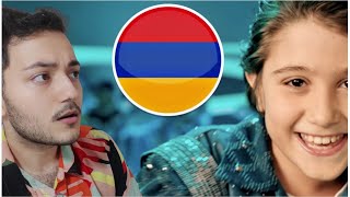 Azerbaijani 🇦🇿 reacts to Junior Eurovision Armenia 2024 🇦🇲 Leo Cosmic Friend [upl. by Akierdna]